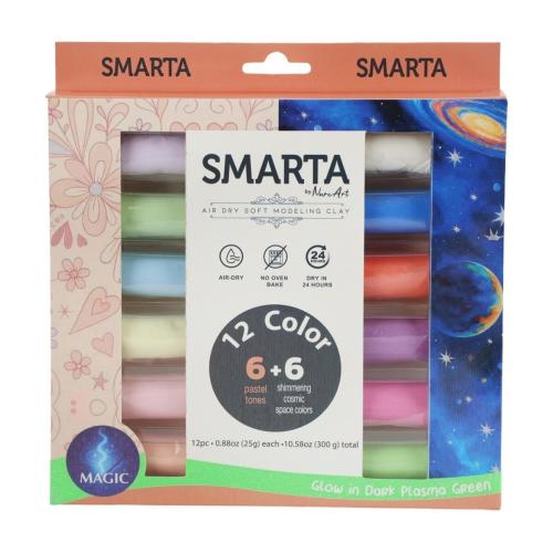 SMARTA 12Lİ Magic Havaİle Kuruyan Hamuru (12 X 25 G)