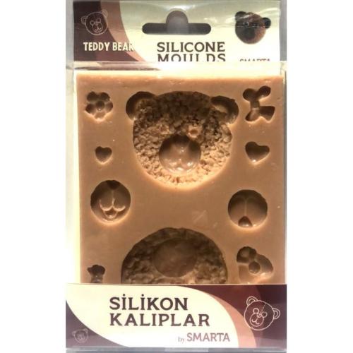 Smarta Silikon Kalıp Ayı Teddy/Teddy Bear