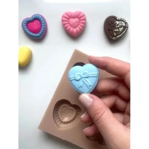 Smarta Silikon Kalıp Lezzetli Kalpler Delicious Hearts SK1013092