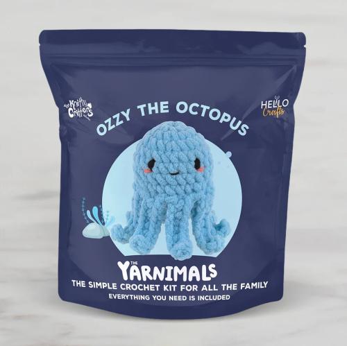 SOFTIE YARNIMALS AMİGURUMI KİTİ-OZZY THE OCTOPUS