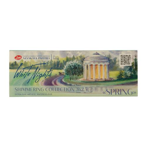 St.Petersburg White Night Spring Sulu Boya Seti 8 Renk Shimmering Coll