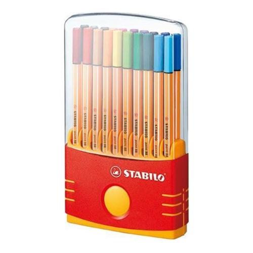 STABILO point 88 ColorParade 20 Renk