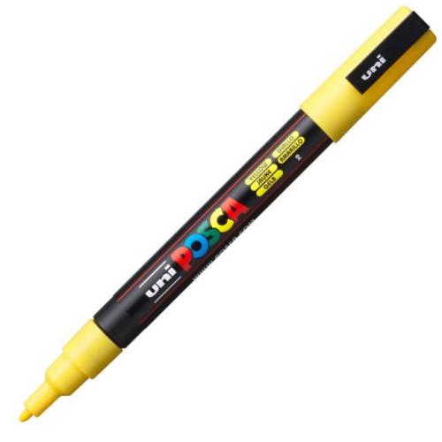 UNİ POSTER MARKÖRÜ POSCA PC-3M 0.9-1.3 SARI