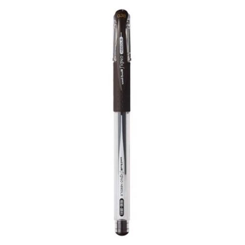 Uniball Signo NEEDLE 0.38 İğne Uçlu Jel Kalem Kahve Siyah