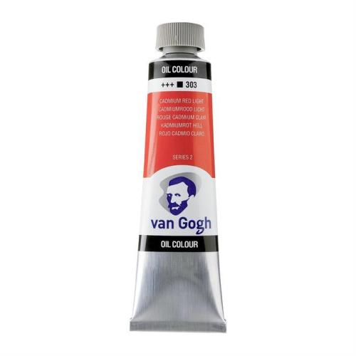 VAN GOGH 40ML YAĞLI BOYA CADMIUM RED LIGHT