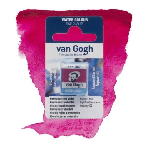 Van Gogh Tablet Suluboya Perm. Red Violet