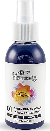 VİKTORİA SPREY KUMAŞ BOYASI 100 ML LACİVERT