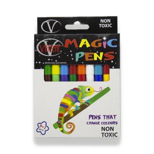 Vincent Magic Pens Keçeli kalem 10lu