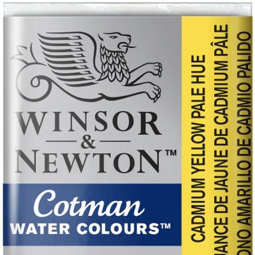 Winsor & Newton Cotman Sulu Boya Yarım Tablet Cadmium Yellow Pale Hue 