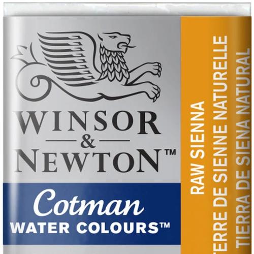 Winsor & Newton Cotman Sulu Boya Yarım Tablet Raw Sienna 552
