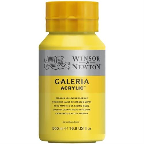 Winsor Newton Galeria Akrilik Boya 500ml Cad. Yellow Med. Hue