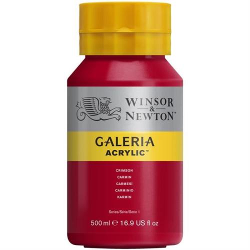 Winsor Newton Galeria Akrilik Boya 500ml Crimson