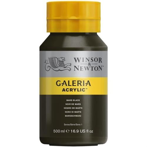 Winsor Newton Galeria Akrilik Boya 500ml Mars Black