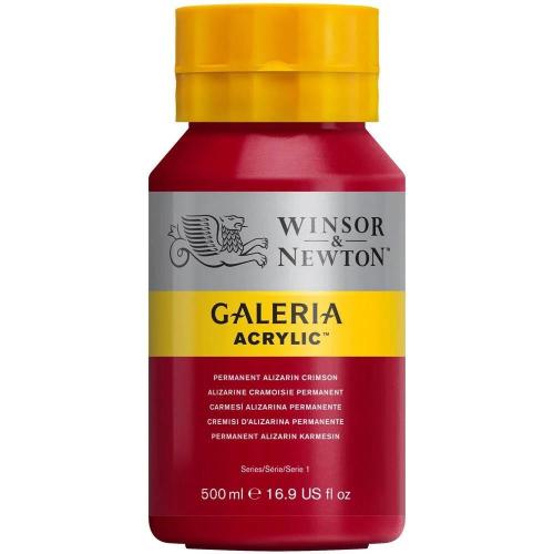 Winsor Newton Galeria Akrilik Boya 500ml Alizarin Crimson