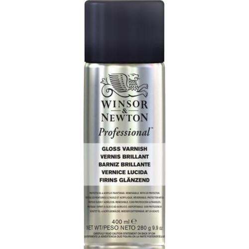 Winsor & Newton Gloss Varnish (Parlak Vernik) 400ml Sprey