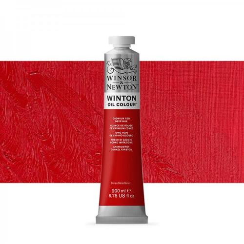 Winsor&Newton Winton Yağlı Boya 200ml Cadmium Red Deep Hue