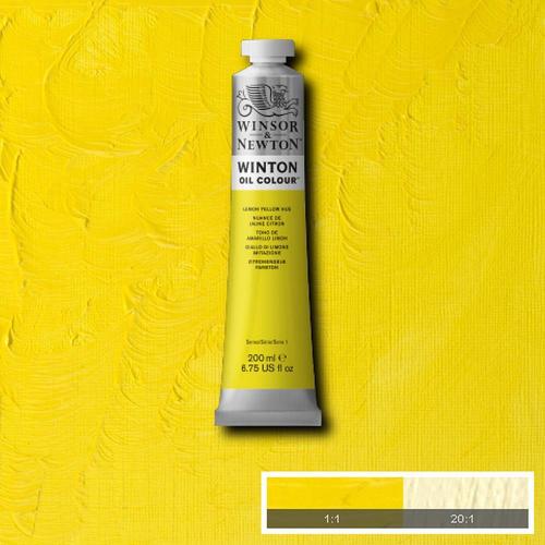 Winsor&Newton Winton Yağlı Boya 200ml Lemon Yellow Hue