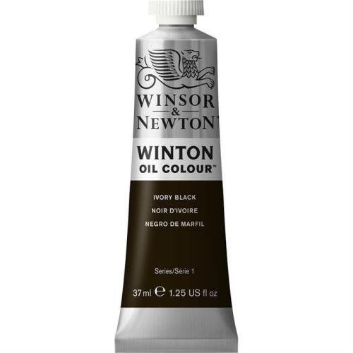 Winsor Newton Winton Yağlı Boya 37ml Ivory Black 331
