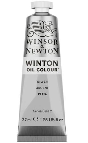 Winsor & Newton Winton Yağlı Boya 37ml Silver Gümüş