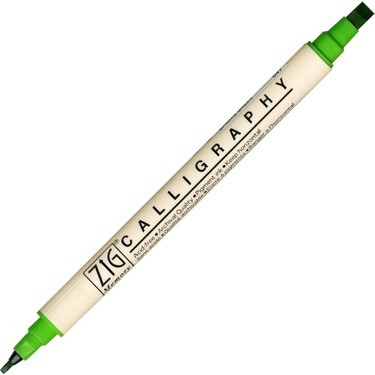 ZIG KALİGRAFİ KALEMİ MS-3400 047 SPRING GREEN
