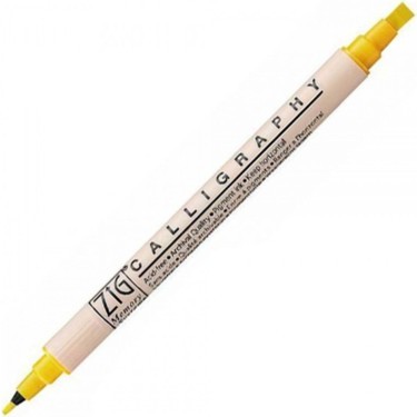 ZIG KALİGRAFİ KALEMİ MS-3400 050 PURE YELLOW