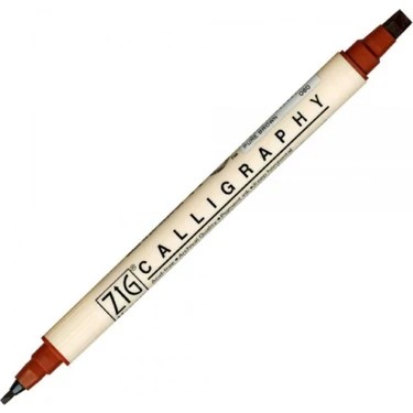 ZIG KALİGRAFİ KALEMİ MS-3400 060 PURE BROWN